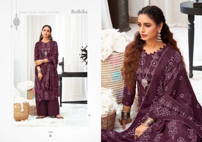 Radhika Sumyra Bandhani Winter Ethnic Wear New Printed Designer Pashmina Collection